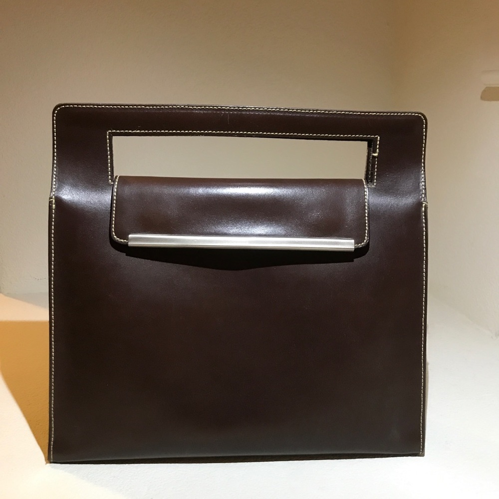 Brown Handbag with shoulder strap